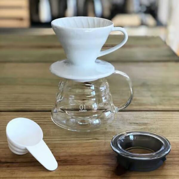 CONO DE GOTEO HARIO V60 DE CERÁMICA-TAMAÑO 01