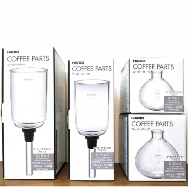 RECAMBIOS DE CRISTAL PARA CAFETERAS SIFÓN