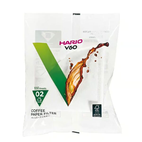 FILTROS DE PAPEL HARIO V60 02 (2 UNIDADES)